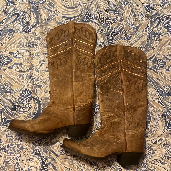Tony Lama women’s boots. Worn once. - Picture 3 of 5
